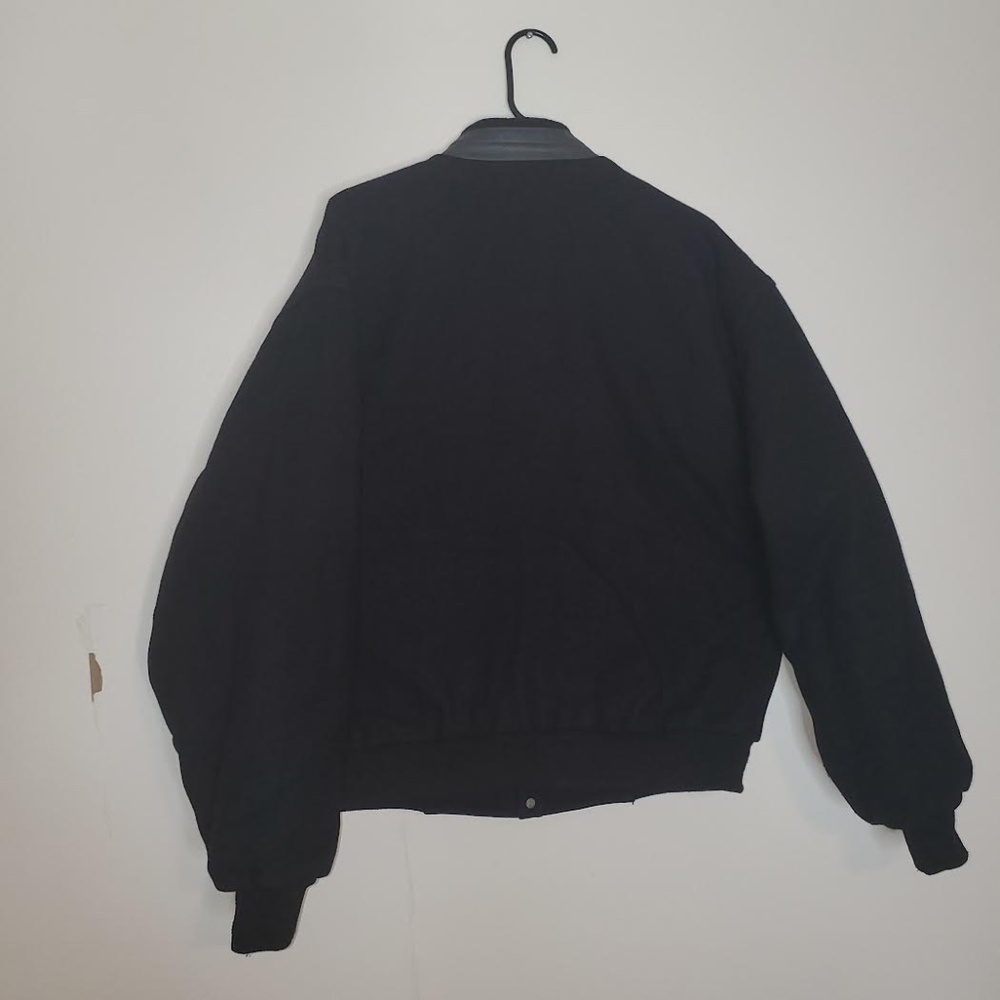 Vintage Ford UAW; Milan Plant, L; Wool Blend; Leather; Varsity Letterman Jacket - Picture 9 of 13